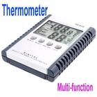 Multi-function Digital Indoor Outdoor In/Out Thermometer Hygrometer, freeshipping wholesales