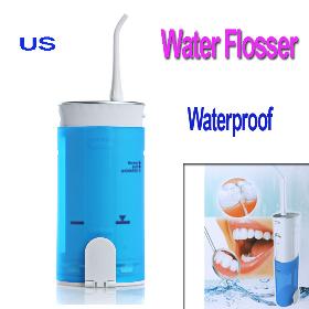Freeshipping Yasi ricaricabile Oral Irrigatore impermeabile del getto di acqua Flosser , Raccogliere acqua portatile , denti più puliti spina USA