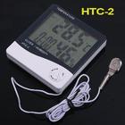 LCD Temperature Thermometer Humidity Digital Meter Clock,Freeshipping dropshipping