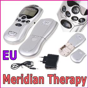 Multi-function LCD Digital Meridian Therapy Machine Electronic Acupuncture Massager Machine Health Care (EU Plug), Free Shipping