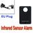 Anti-theft Mini Wireless PIR MP. Alert Infrared Sensor Motion Detector Alarm System Audio Monitoring Positioning Freeshipping