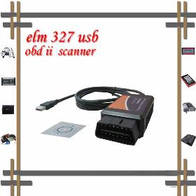 freeshipping wholesale and retail ELM327 USB interface Elm 327 connector 10pcs/lot