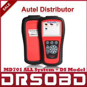 OBD II Auto Code scanner AUTEL MaxiDiag Elite MD701 ALL System + DS Model 100% and update via internet