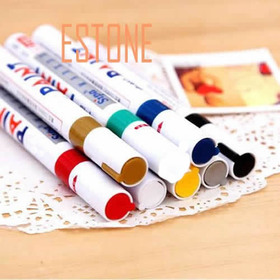 C18 + Free Shipping 7pcs/lot Universal Car Motorcycle Waterproof Permanent Tyre Tread Rubber Marker Paint Pen