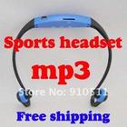 Sports MP3 with card slot - Headset Handsfree Headphones 5PC/Lot Free Shipping