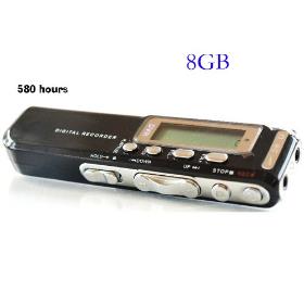 New 8GB Multi-function USB LCD Digital Voice Recorder Dictaphone Phone MP3 Player speaker Free Shipping