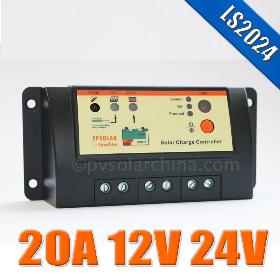 20A LS2024 EP PWM LandStar Solar Charge Controller Regulators, 20 amps 12V 24V solar battery charger for solar home power system