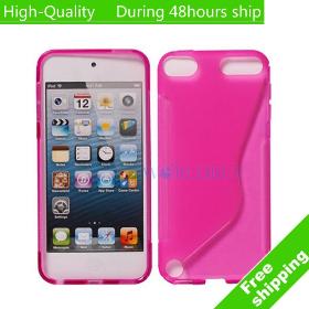 High Quality Soft TPU Gel S line Skin Cover Case For 5 5G 5th Free Shipping UPS DHL EMS HKPAM CPAM DSF-55