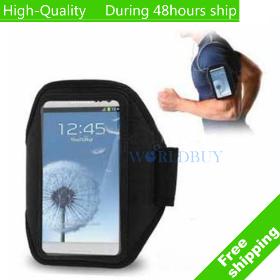 High Quality Waterproof Running Sports Armband Bag Case For S IV S4 i9500 Free Shipping UPS DHL HKPAM CPAM HRW-5