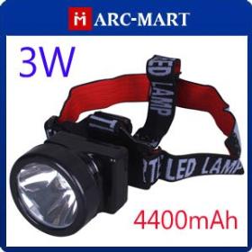 5pcs/lot KL4LM Bright Hot 3W LED Miner Headlight #HK127