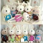 2012 HOT ! 14cm MINI Rabbit Plush doll toy for Mobile pendant & Color Random
