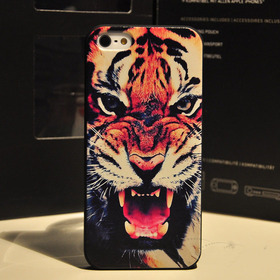 Free shippng & wholesale! 1PCS Cheap & lNew Arrival Roar Quote Hard Case Back Cover For iG 5S