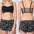 1PC Sexy Crop Tops Women Strap Blouse Vest Cut Out Summer Beach Tank Feitong
