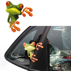 Új Érkezés Truck ablak matrica Graphics matrica 3D Peep Frog Funny Car matricák Feitong