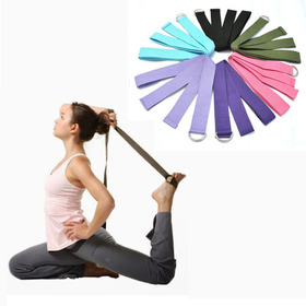 Alipower New Yoga Stretch Strap D-Ring Waist Leg Fitness 180CM Adjustable Belts Free shippng & wholesale