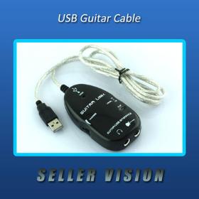 NEW DESIGN Guitar to USB Interface Link Cable PC Recording