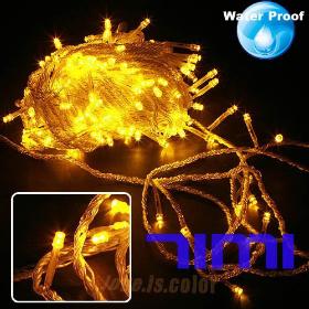 wholesale 100 LED 10M Yellow String Fairy Light christmas lights wedding