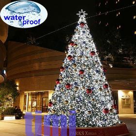 Outdoor-Dekoration !32M 300LED Weihnachten Lichterkette Wasserdicht Weiß 110V + US-Stecker