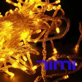 LED valot 100 LED 10M Keltainen String Fairy Light jouluvalot häät
