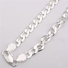 Free Shipping wholesale silver plated copper jewelry.Nice 6mm Necklace.Amazing price.TOP quality.