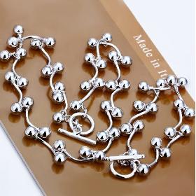 Free shipping silver plated copper jewelry set.Lowest price.Best quality.