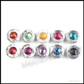 240pcs/lot Mixed Colors Flatback Rhinestone Resin Button Beads For Sew-on Garment 24813