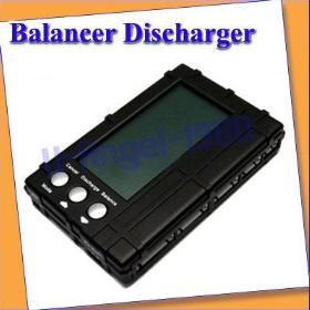 Register free shipping+3in1 RC 2s-6s Lipo Li-Fe Battery Balancer LCD+Voltage Meter Tester+Discharger+