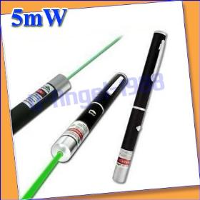 Newest 5mW 5 mW 532nm Green Beam Laser Pointer Pen+free shipping