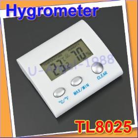 free shipping Hot Sell ! 5pcs/lot Digital LCD Thermometer Temperature Humidity Meter Hygro Hygrometer Indoor Gauge