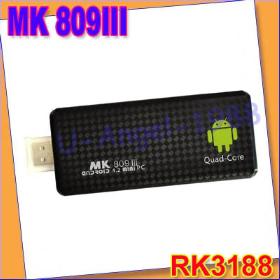 Quad core RK3188 Google TV Box 809III Android 4.2.2 2GB 8GB ROM 1.8GHz Bluetooth Wifi Google TV Player HDMI 809 III