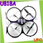 Free shipping!! Udirc 2014 new RC helicopter gyroscope Quadrocopter Camera UFO U818A Taking picture 2.4G remote control toys