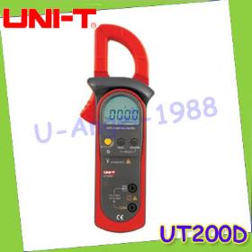 UNI-T UT200D Handheld Digital Multimeters 1.5" LCD Digital Clamp Multimeter +free shipping