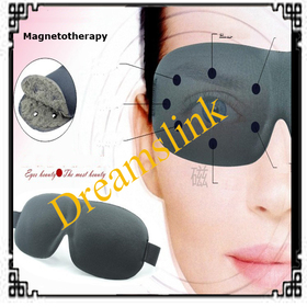 2014 Marca nueva máscara de ojo magnética con 14 magnéticos permanentes magnética máscara del cuidado del ojo máscara para dormir magnética freeshipping