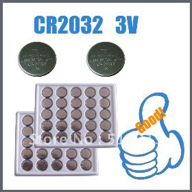 Free Shipping 300pcs/Lot CR2032 3V Alkaline Cell Battery Button Battery Coin Battery For Watches