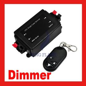 Free Shipping Wireless Remote Light LED Dimmer Brightness Controller DC 12V free shipping 1877