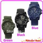Free Shipping New Quartz Wrist Watch Men Women For Military Army Fashion Canvas Strap Sports Watch