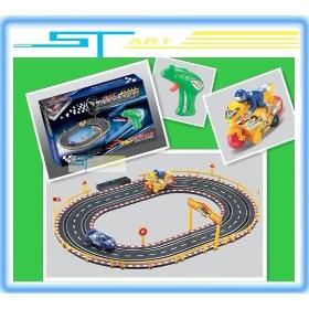 Wholesale 4pcs/lot free shipping 8834A-1 motorcycle electric track with music and light children toys