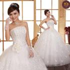 2013 fashion new Korean ladies generous noble sweet lace wedding dress fashion slim wedding dress Free shipping