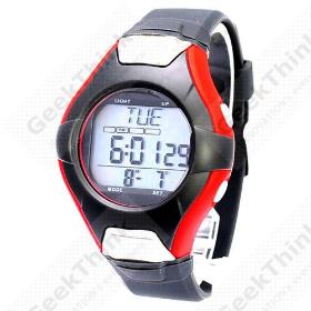 Countdown Healthy Strapless EL Night Vision Heart Rate Monitor Calories Counter Sport Exercise Watch ,016EL