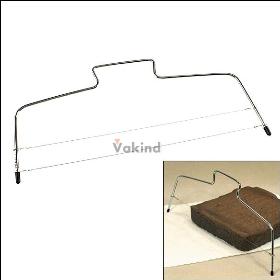 V1NF Adjustable Wire Cake Slicer Leveler Stainless Steel Slices