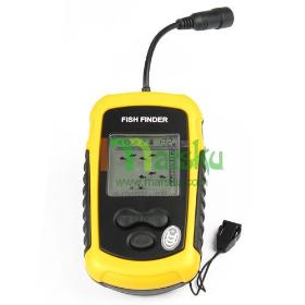 Portable Sonar Sensor LCD Fish syvyys Finder , Alarm 100M AP , kalastus iure , pilkkiminen Hae # 1508