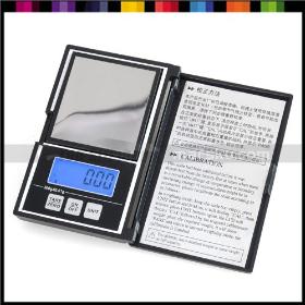 Mini Pocket Digital LCD Electronic Jewelry Weighing Mirror Scale 500g x 0.1g