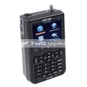  Satlink WS-6908 3.5" DVB-S FTA digital satellite meter satellite finder ws 6908 satlink ws6908 free shipping post