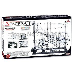 toy Roller Coaster,spacerail 3500 warp drive level8 231-8 DIY Educational Toys self-assembling toys