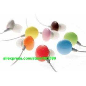 Free shipping Chocolate In-ear Stereo Earphone,colorfull earphone,promotional products without retail box