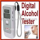 Free Shipping Dual LCD Display Digital Alcohol Tester and Timer 8369 breath alcohol tester