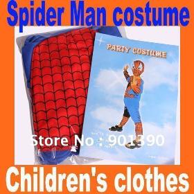 Wholesale Performing spider Costume Children's Halloween costume/Children's clothes/Spider-Man costume/Halloween props