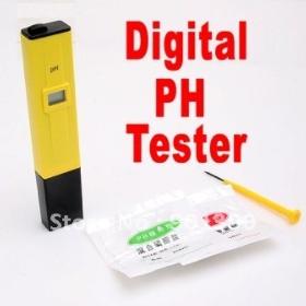 Freeshipping Brand New Digital pH Meter Tester Pocket Pen For Aquarium Pool Water,school laboratory