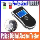 alcohol detector Professional Digital LCD Breath Alcohol Tester for Police, Portable Alcohol Tester