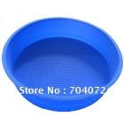 wholesale-free shipping 1pc/lot FDA Silicone rubber 8inch round silicone baking mold cake pan